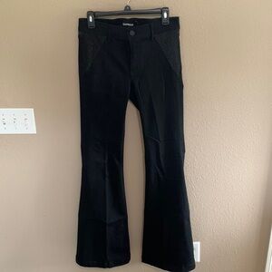 Express bell flare black with sparkle